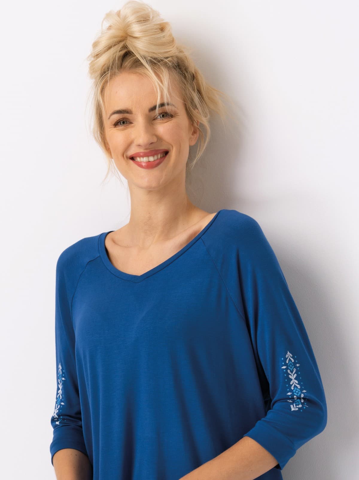 PIŻAMA DAMSKA LNS 721 3/4 R