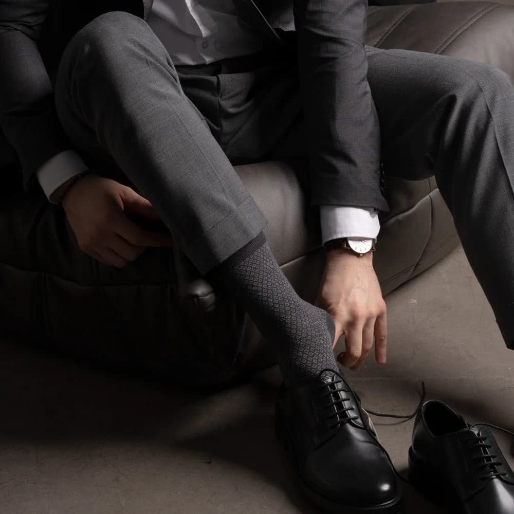 SKARPETY GARNITUROWE ŻAKARDOWE 011