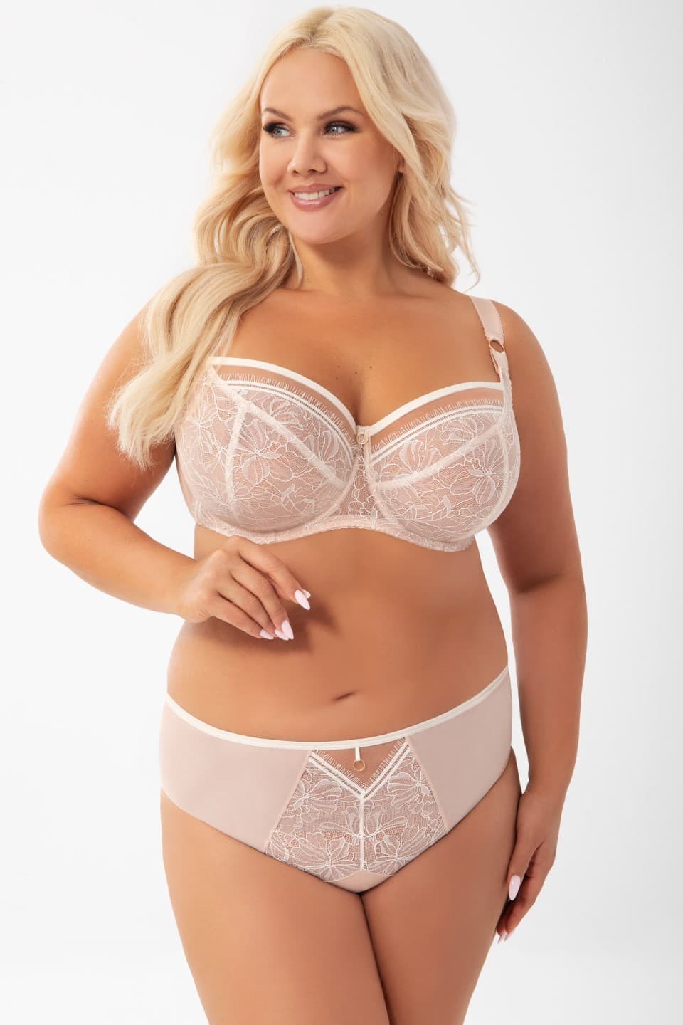 BIUSTONOSZ MIRELLA K904 BEŻOWY