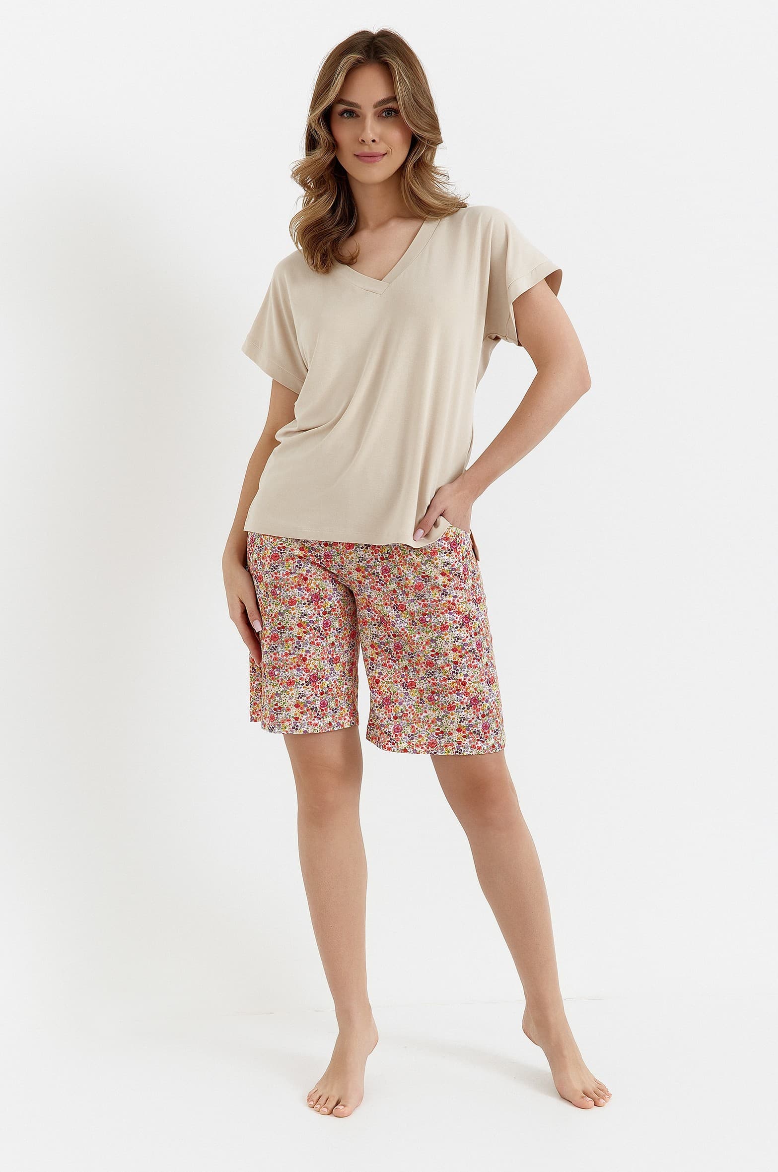 PIŻAMA DAMSKA 456 KR R.2XL