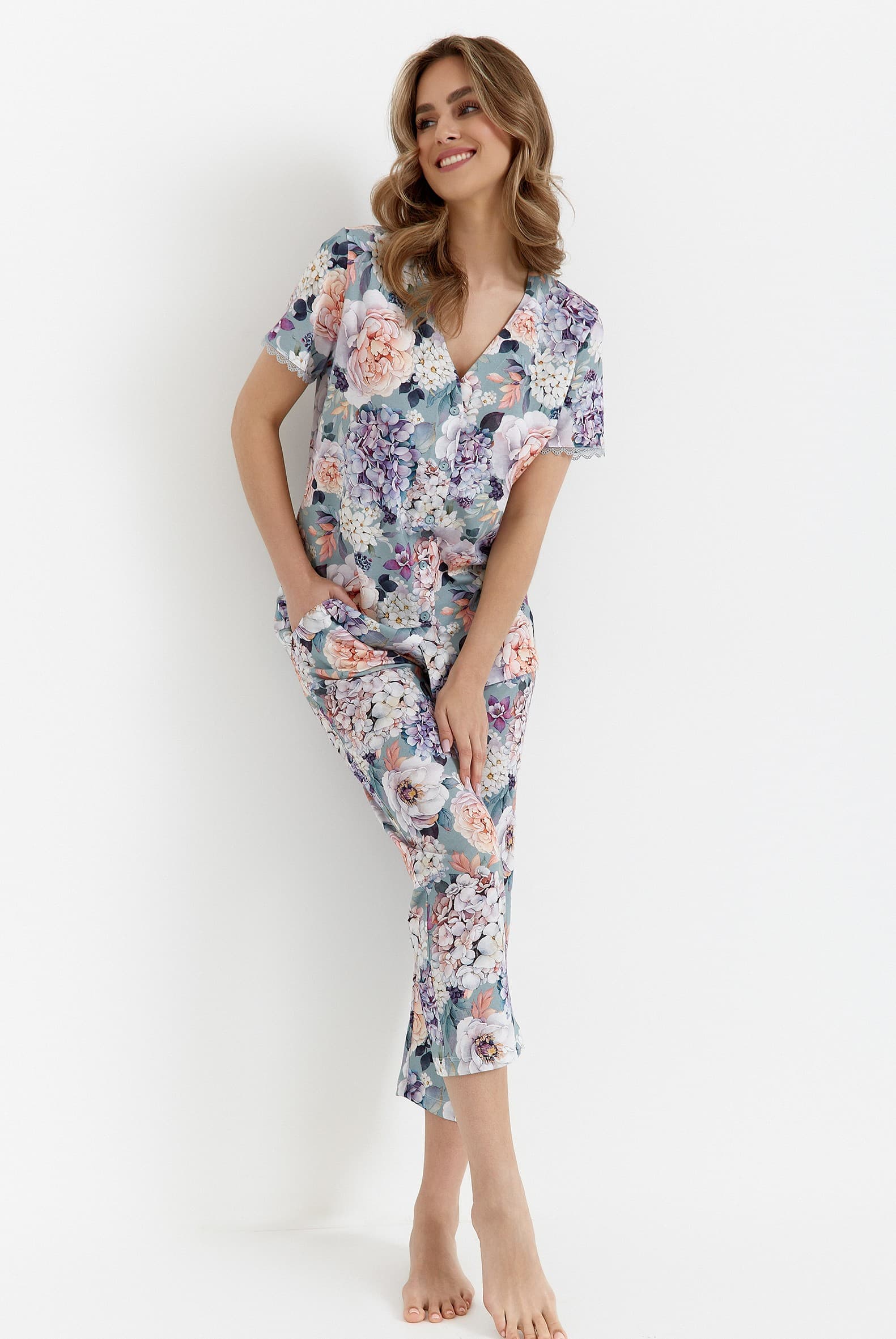 PIŻAMA DAMSKA 465 KR R.2XL