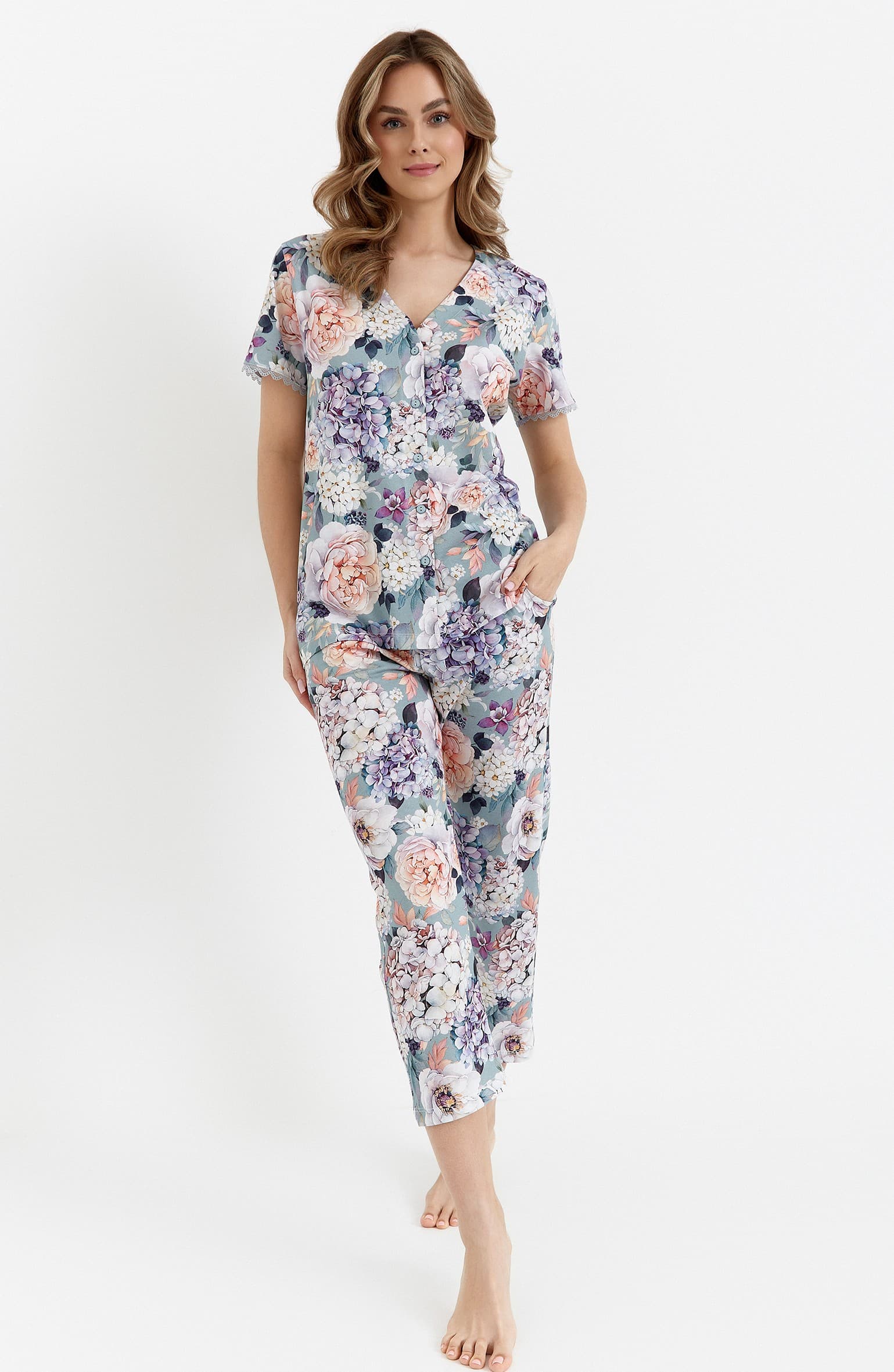 PIŻAMA DAMSKA 465 KR R.2XL