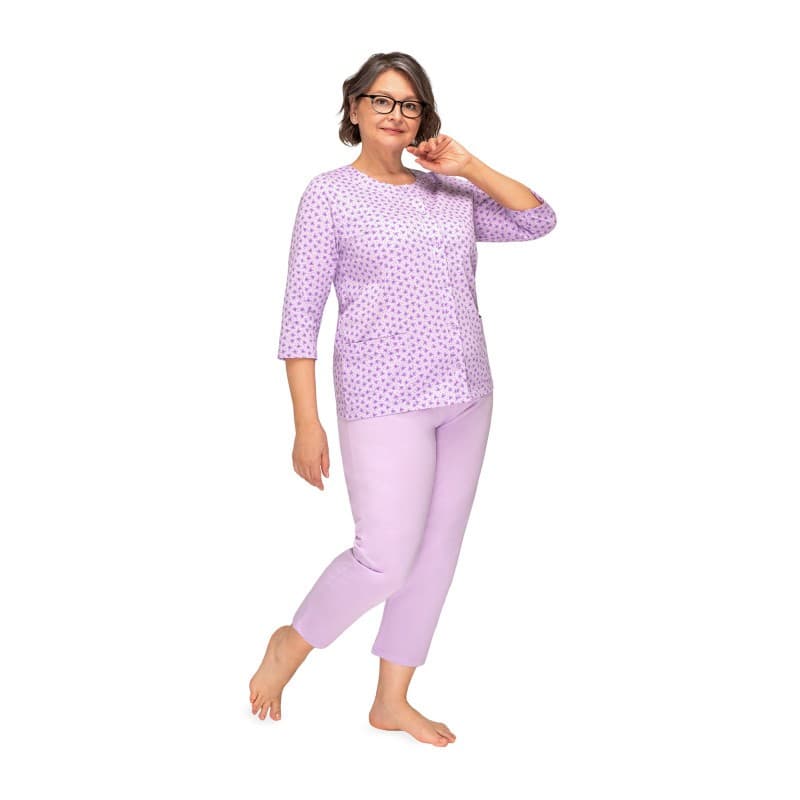 PIŻAMA DAMSKA MARIA II 201 3/4 R.3XL-4XL