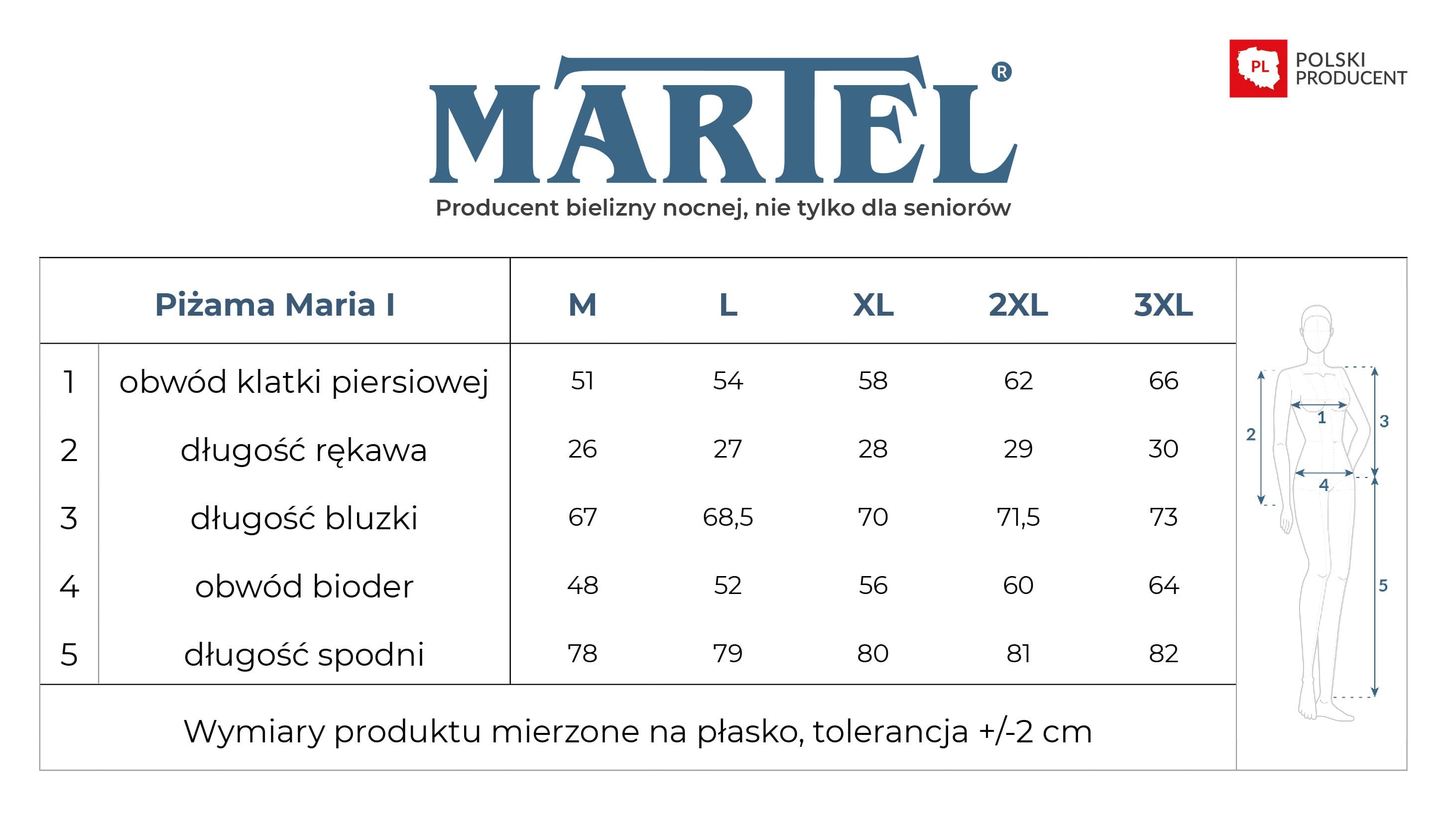 PIŻAMA DAMSKA MARIA I 200 KR