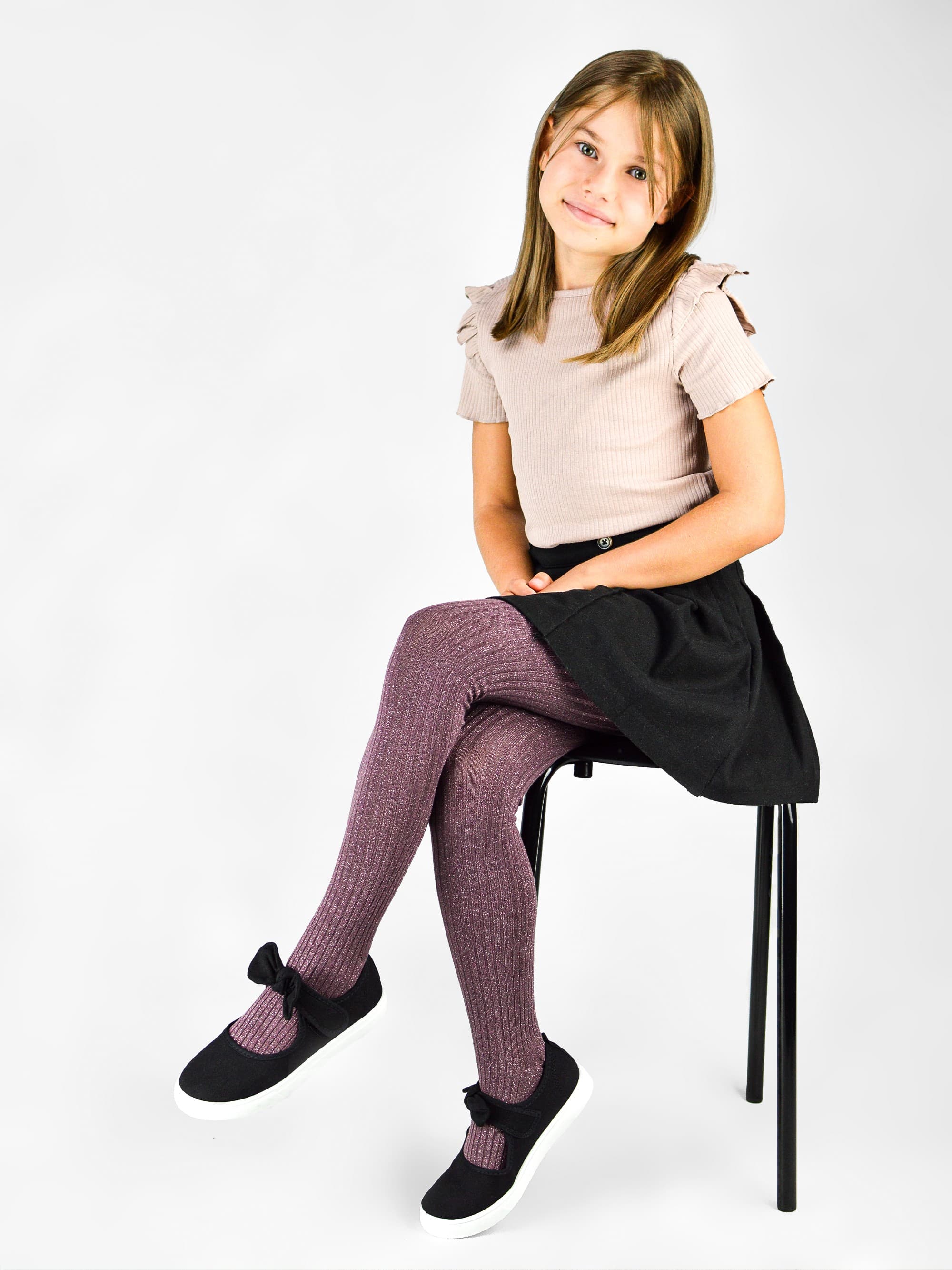 RAJSTOPY PRĄŻEK Z LUREKSEM RB005 R.140-146