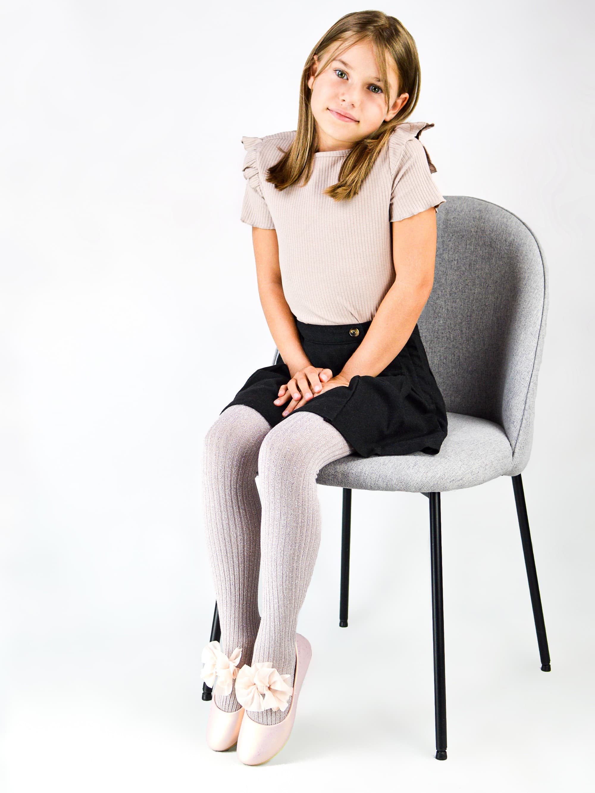 RAJSTOPY PRĄŻEK Z LUREKSEM RB005 R.140-146