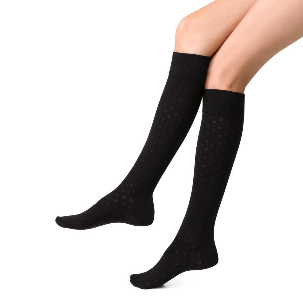 PODKOLANÓWKI DAMSKIE WZOROWANE 072