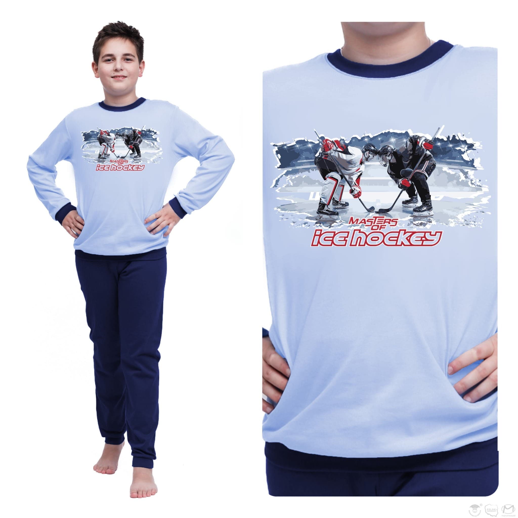 PIŻAMA ROMEK DR R.128-140