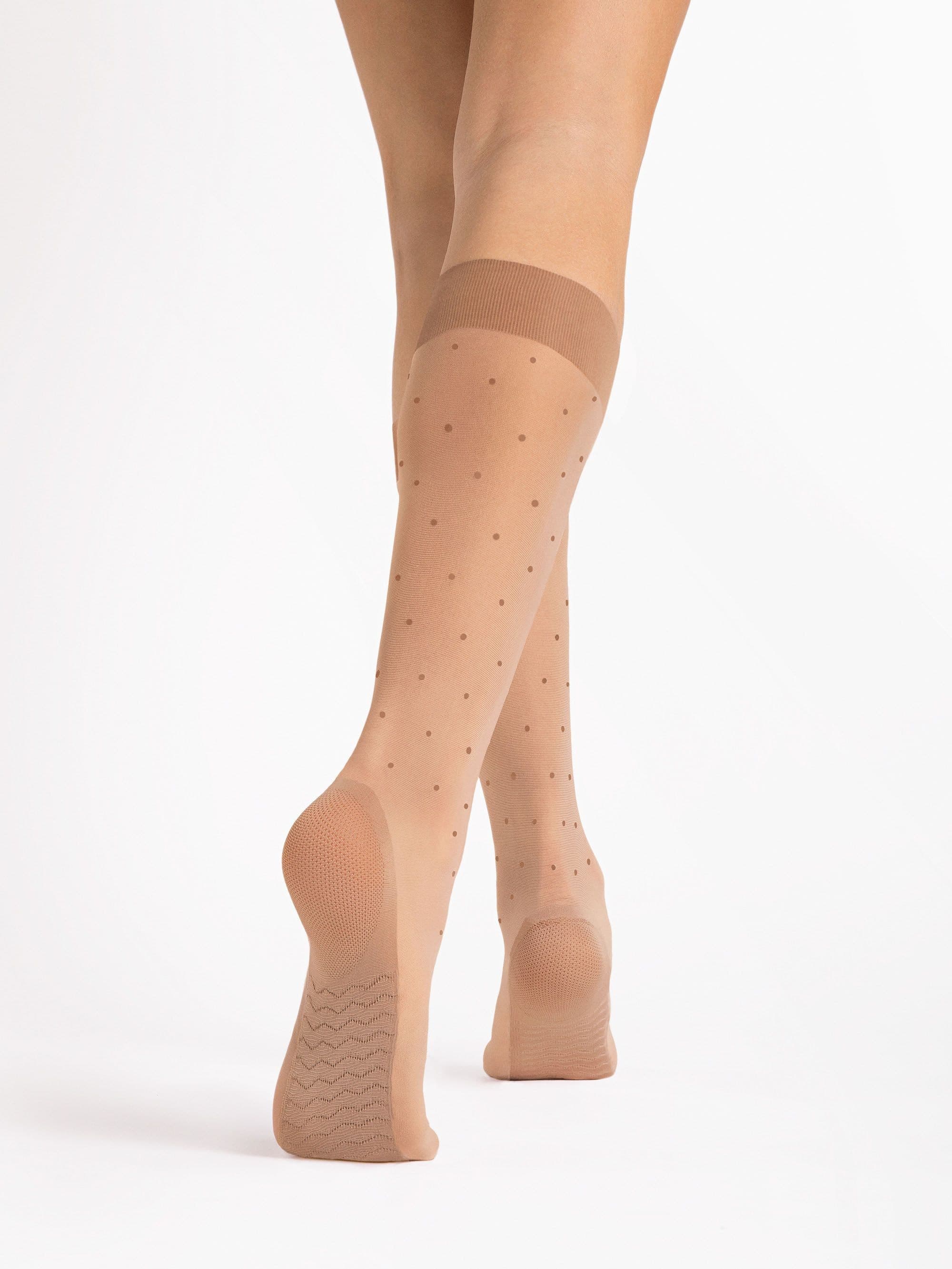 PODKOLANÓWKI DOTS MASSAGE 20 DEN