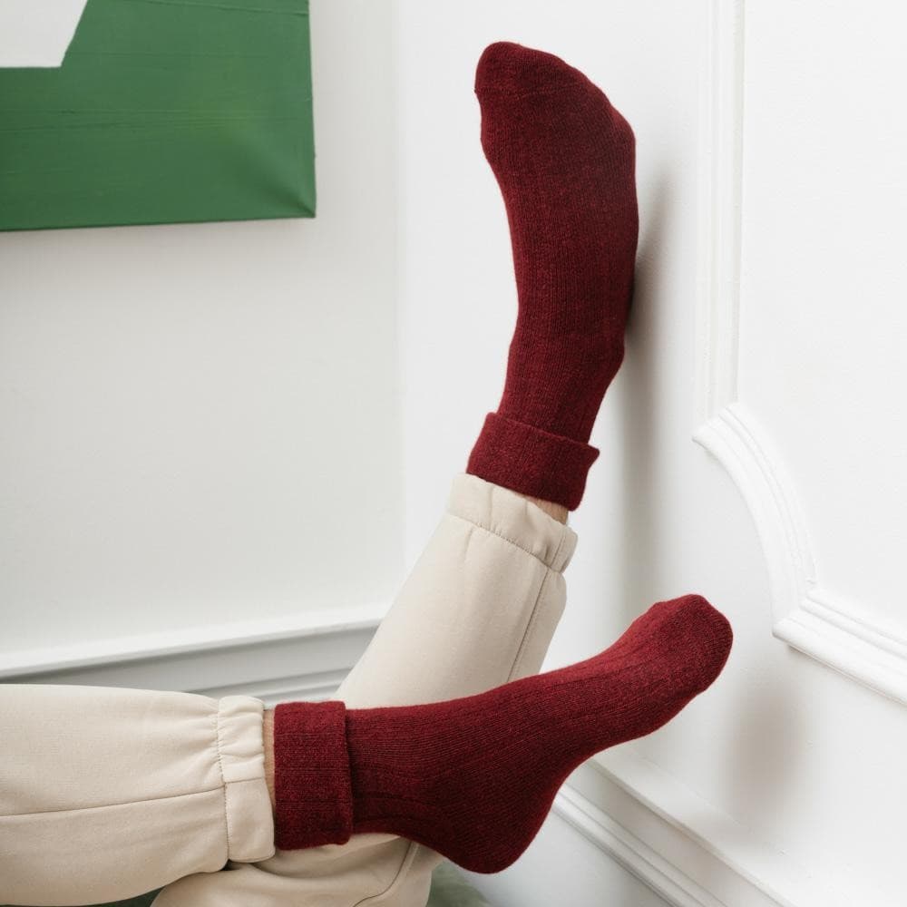 SKARPETY MĘSKIE ALPACA WOOL 50% 044