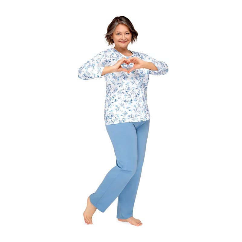 PIŻAMA DAMSKA MARIA III 202 DR R.3XL-4XL