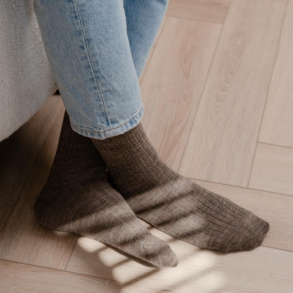 SKARPETY MĘSKIE ALPACA WOOL 044