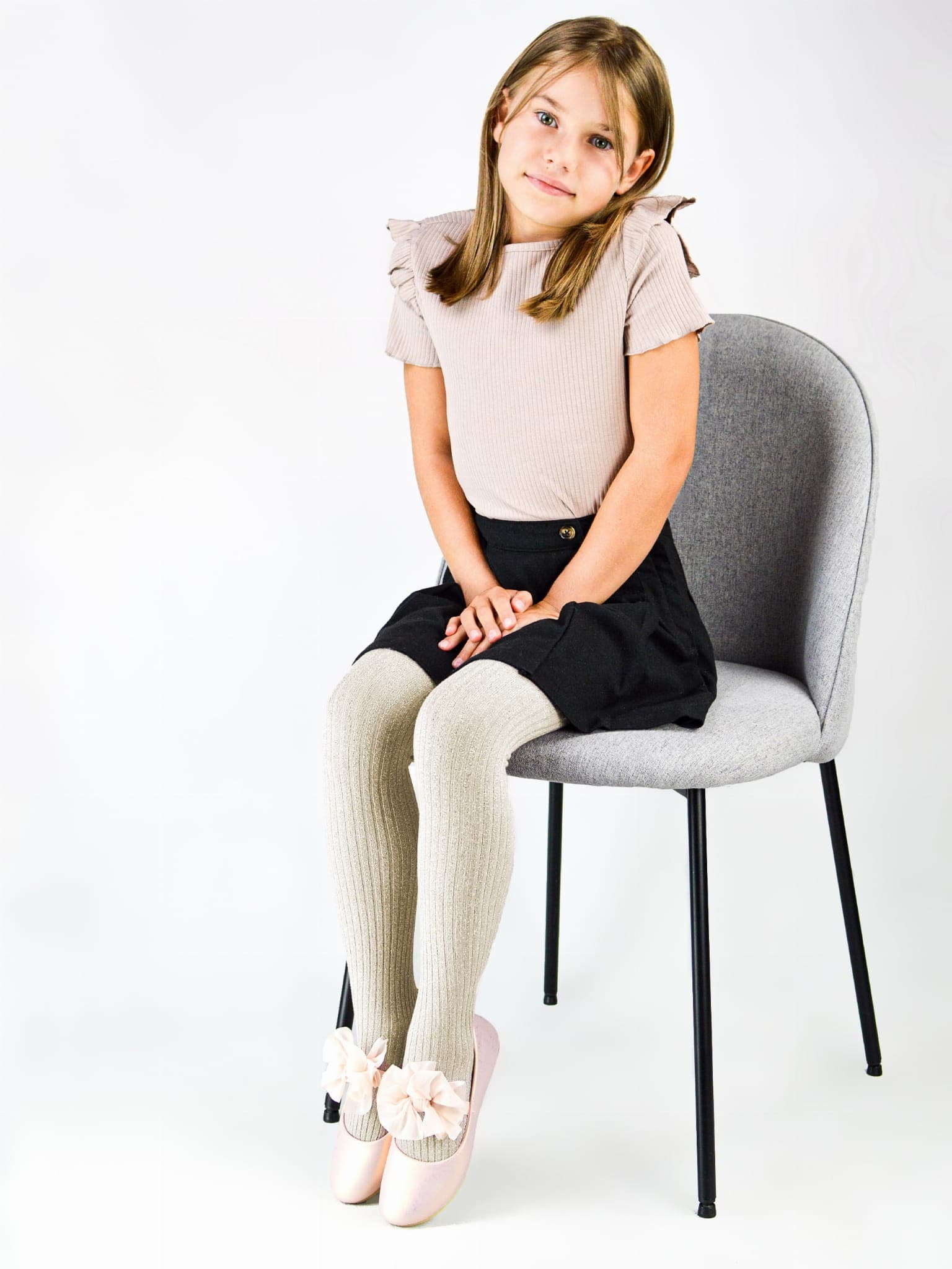 RAJSTOPY PRĄŻEK Z LUREKSEM RB005 R.140-146