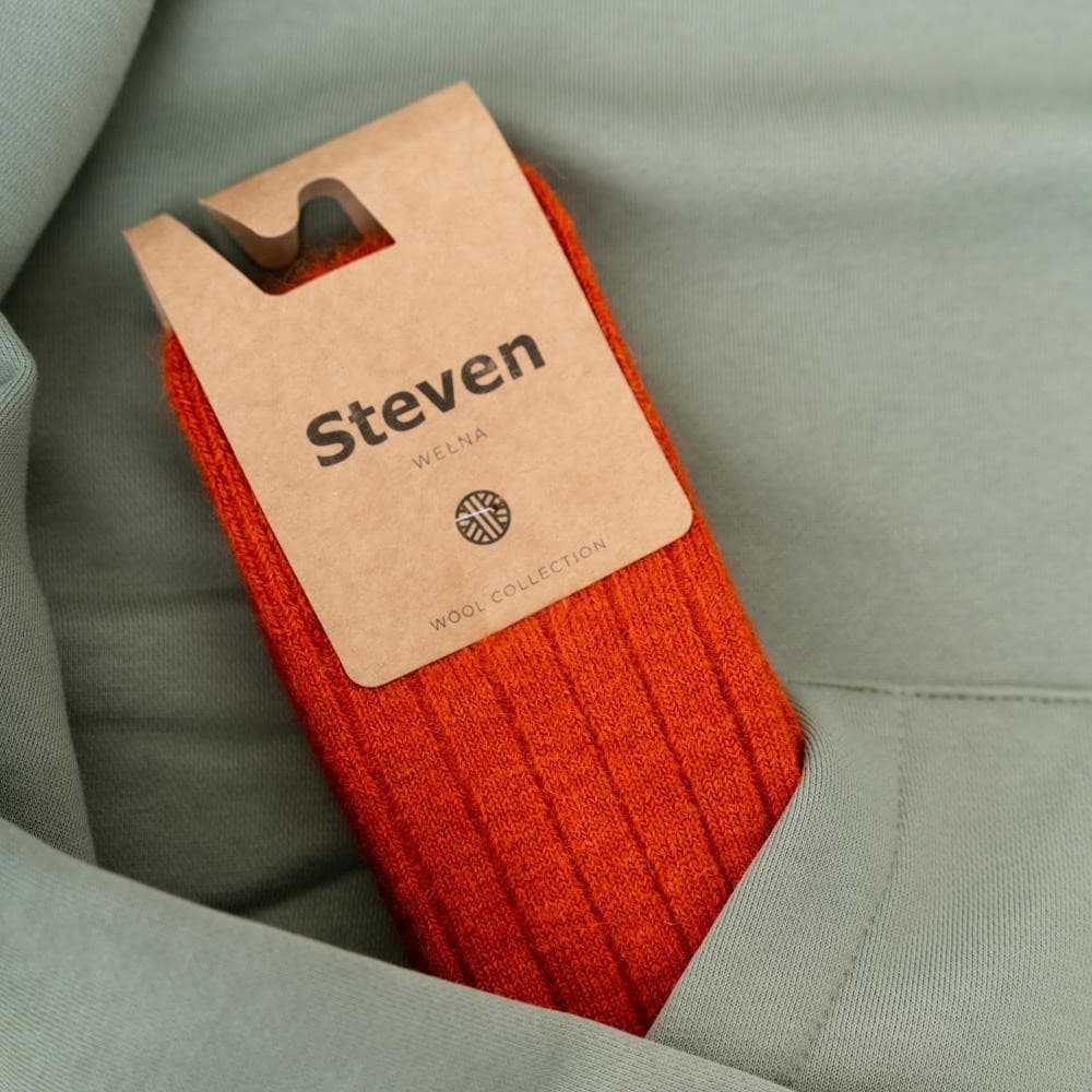 SKARPETY MĘSKIE ALPACA WOOL 50% 044