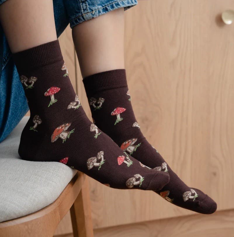 SKARPETKI DAMSKIE WZOROWANE 099