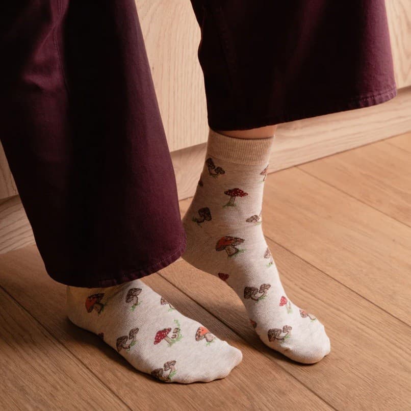 SKARPETKI DAMSKIE WZOROWANE 099