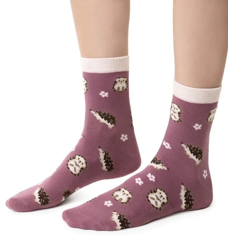 SKARPETKI DAMSKIE WZOROWANE 099