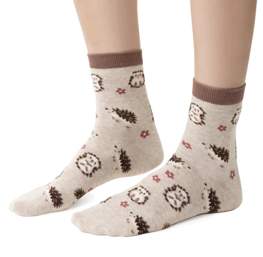 SKARPETKI DAMSKIE WZOROWANE 099