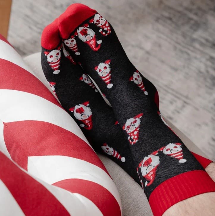 SKARPETY ŚWIĄTECZNE MĘSKIE 136