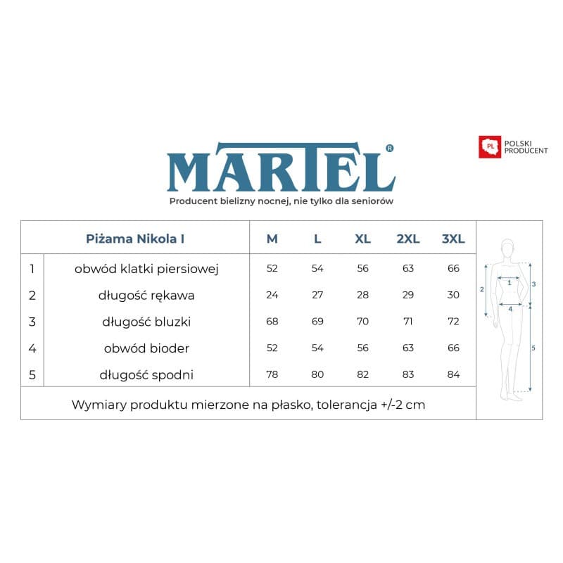 PIŻAMA DAMSKA NIKOLA I 248 KR