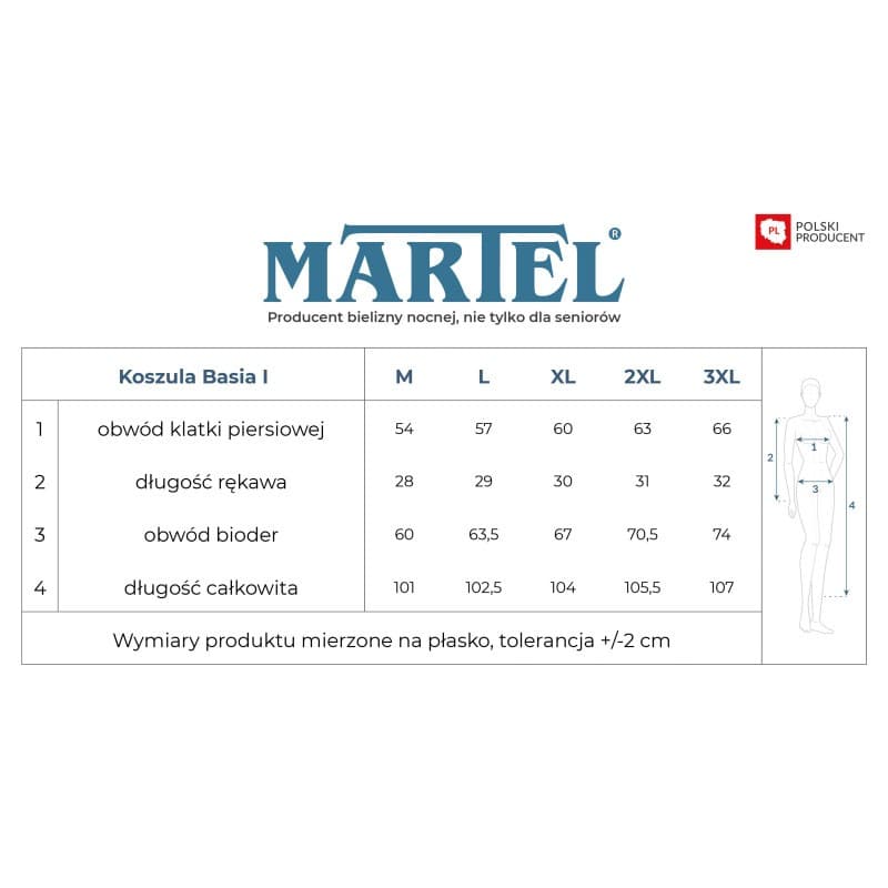 KOSZULA DAMSKA BASIA 263 KR