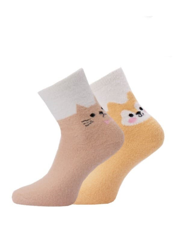 SKARPETY DAMSKIE 37731 ANIMAL 2-PAK